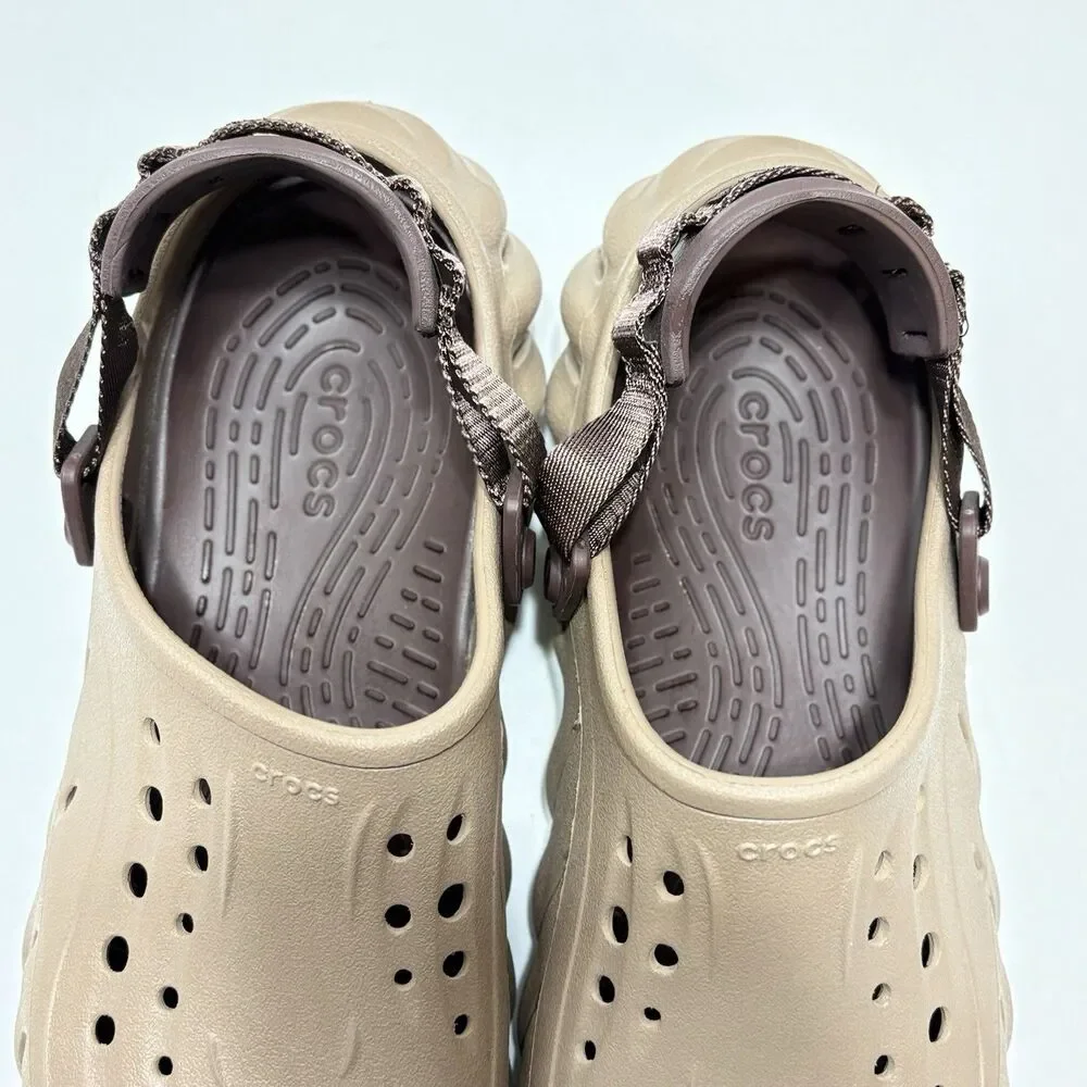 Crocs Echo Clog Truffle Men Unisex Slip On Casual Sandal M/9 W11